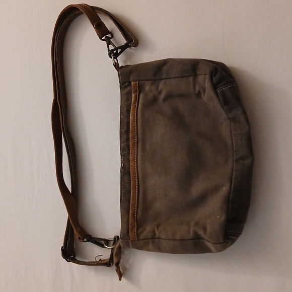 Myra Bag Leather And Hairon Hide Shoulder Bag - Picture 6 of 8